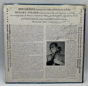 Janos Starker Signed In 1960 Album Jacket  - Picture 1 of 22
