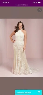 Nuevo vestido de novia Christina Wu talla 20, marfil Foto 1 de 4