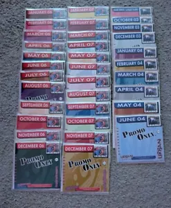 34 Mainstream Radio & Urban Promo Only CDs Hip Hop Rap Pop 2003-04 2006-7 READ - Picture 1 of 10