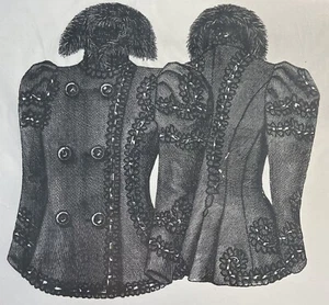 Ageless Patterns 1897 Autumn Jacket w/Design; Bust 39", Waist 32" AG1025 - Bild 1 von 1
