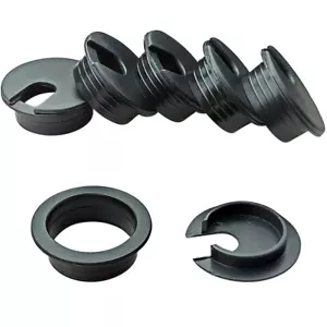 6Pcs Desk Grommet 1-3/8 Inch Plastic Wire Cord Cable Grommets Hole Cover for Off - Picture 1 of 7