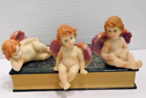 VTG 3 Flesh Color Resin Cherubs - Picture 1 of 7