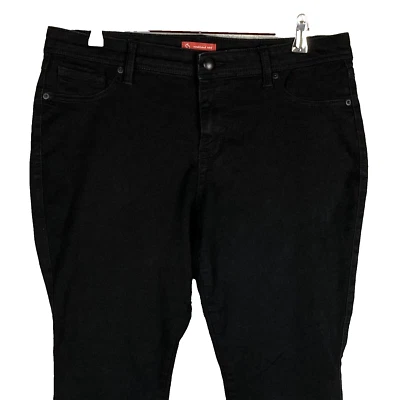 Dressbarn 1962 Mujer Suave Delgado Jegging Talla 14P Pequeño Elástico Negro tiro Medio Foto 1 de 4