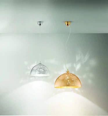 Retrofit Pendel Luce Hängere Lampe Lord 1Flg. E27 Fabas Luce 3318-40-323 Oro - Immagine 1 di 3