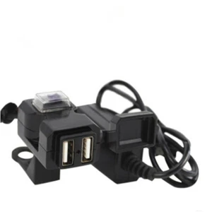Motorbike Motorcycle USB Charger Power Adapter Socket For Phone GPS Waterproof - Picture 1 of 8