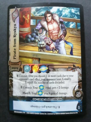 Universal Fighting System Soul Calibur III SC04 17/90 Pirate From Ryuky Foil U/P - Image 1 of 2