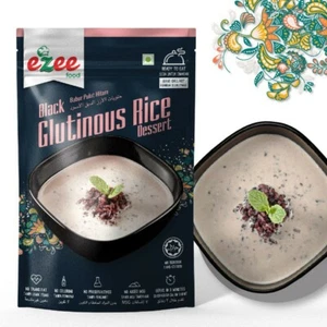 Black Glutinous Rice Dessert-Bubur Pulut Hitam Gula Melaka 200g Meals - Picture 1 of 2