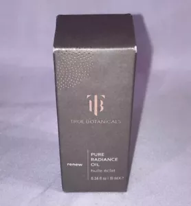 True Botanicals Renew Pure Radiance Face Oil 0.34oz Natural Skincare Travel Size - Picture 1 of 1