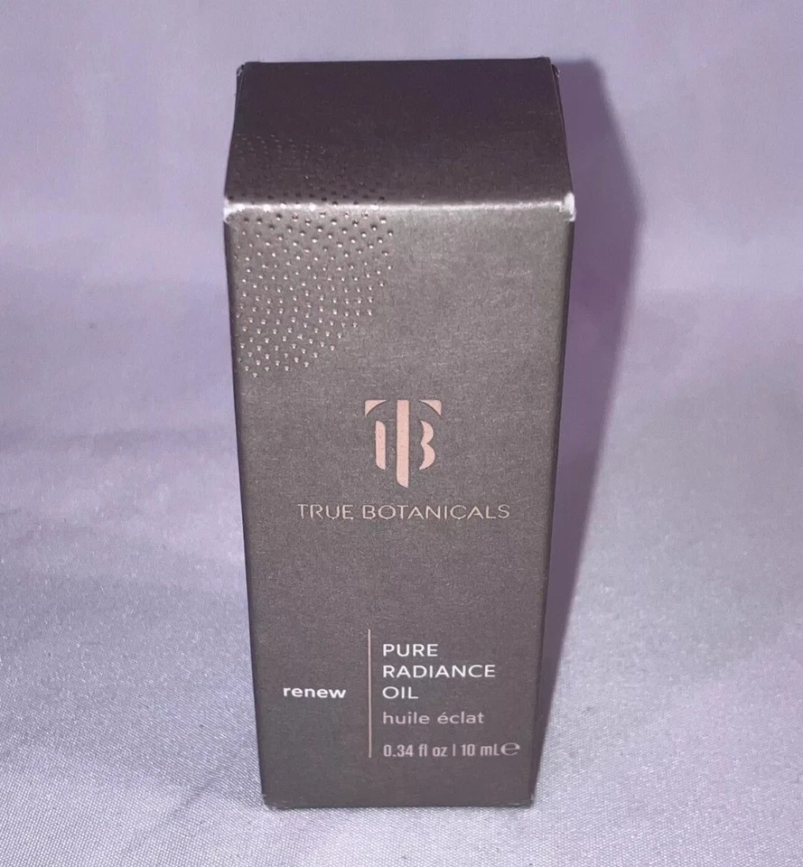True Botanicals Renew Pure Radiance Face Oil 0.34oz Natural Skincare Travel Size - Image 1 of 1