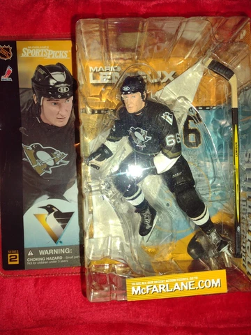 McFarlane NHL SportsPick Hockey Pittsburgh Penguins Mario Lemieux New Sealed Cover