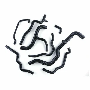 Black Silicone Radiator Hose Kits For Renault Clio 197 200 MK3 RS 2.0 16V Sport - Picture 1 of 9