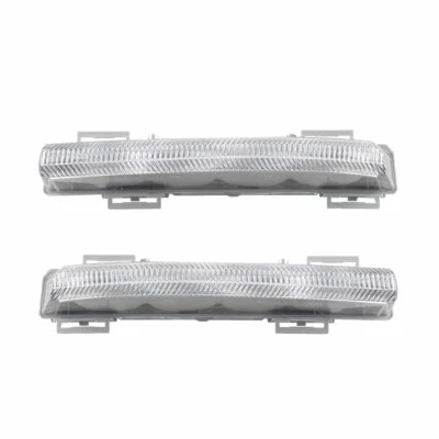 2 PIEZAS LED Luz de circulación diurna DRL Lámpara antiniebla para Mercedes W212 E350 E400 E63AMG Foto 1 de 4