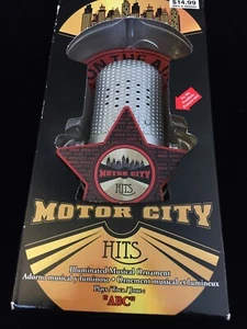 Motor City Hits Jackson 5 “ ABC “ Illuminated Musical Ornament PLAYS "ABC" - Picture 1 of 2