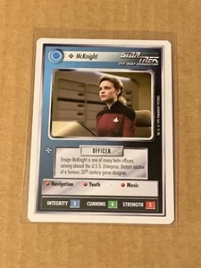 Star Trek CCG Beta WB 1995 McKnight - Picture 1 of 2