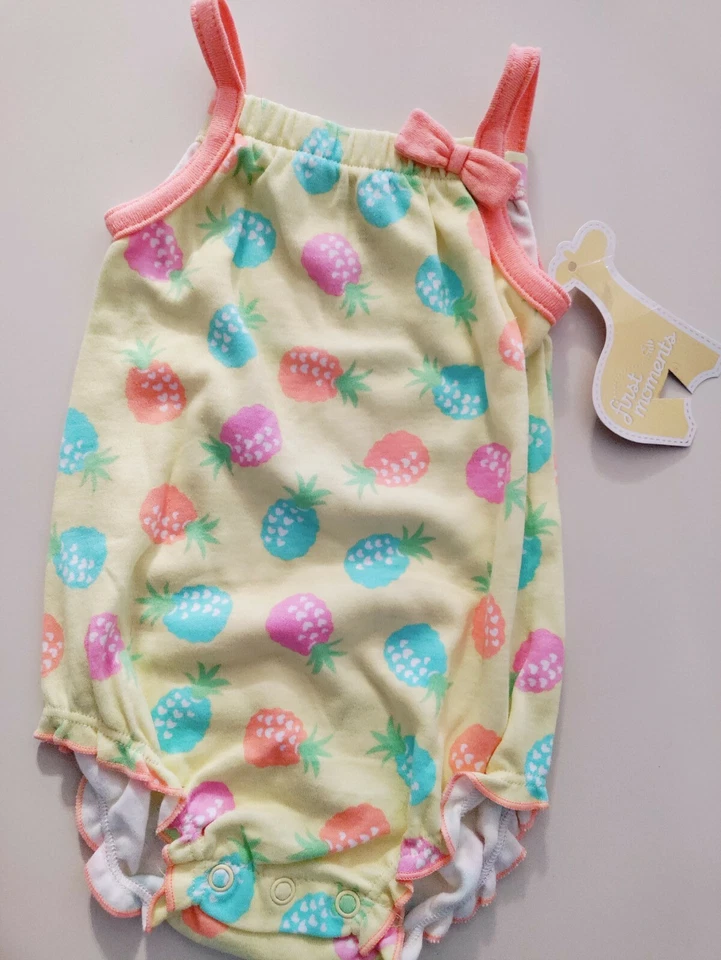 Body First Moments Bebé Niña 3M Nuevo con Etiquetas Foto 1 de 1