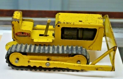 TONKA 1962 PRESSED STEEL #300 YELLOW FRONT LOADER MOUND MINNISOTA TOY WORKS! - Image 1 of 4