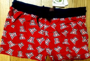 Ladies Red Arizona Wild Cats Shorts College Apparel Cute XL NEW FREE Shipping - Picture 1 of 2