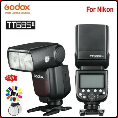 Godox TT685II-N Blitz TTL 2,4 GHz Wireless 1/8000 s Kompatibel mit Nikon Kameras - Bild 1 von 4