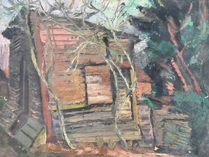 René FERRIERE (XX) Impressionnisme situé à PARIS MONTMARTRE huile France 65X54 - Imagen 1 de 12