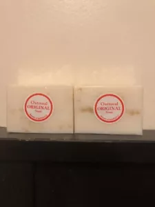 2 barras de jabón blanqueadoras de la piel glutatión glutatión originales con avena lote de 2 - Imagen 1 de 3