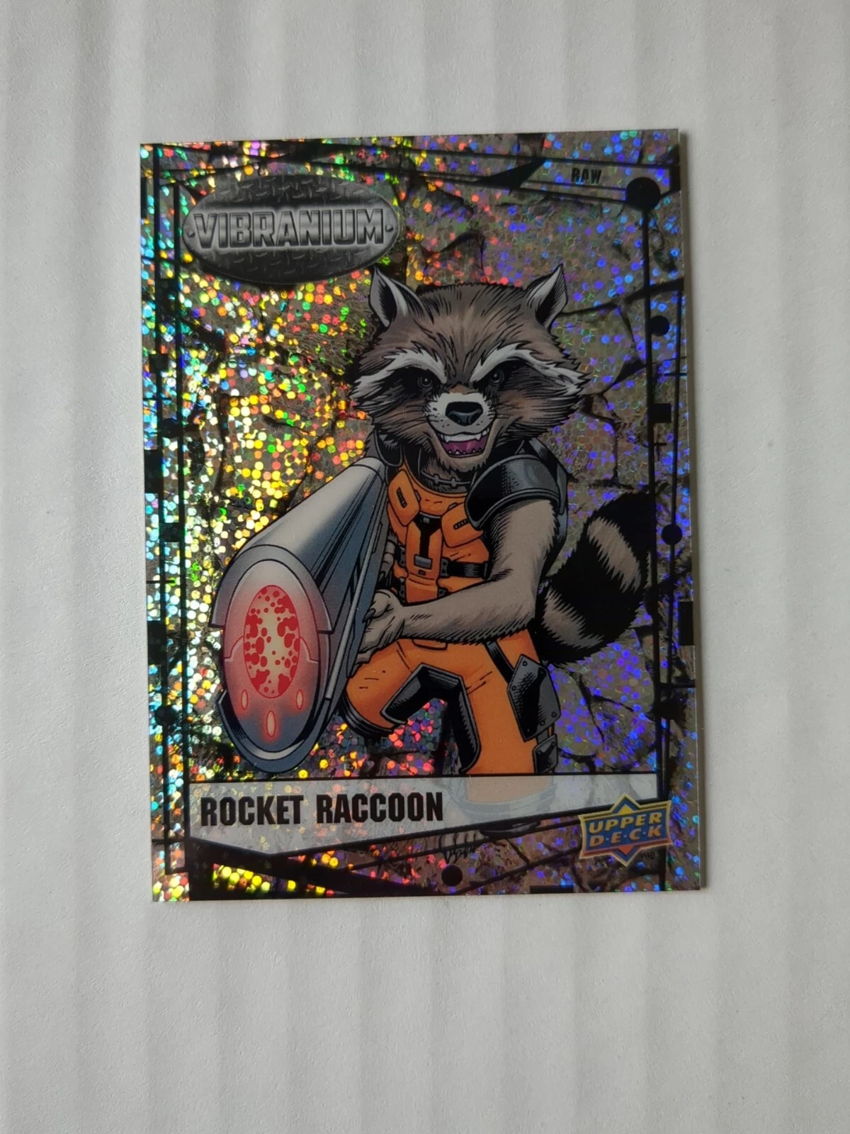 2015 Upper Deck Marvel Vibranium Rocket Raccoon RAW #9 NM
