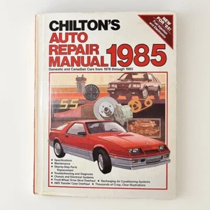 Chilton’s auto repair manual 1985 - Picture 1 of 3
