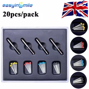 Dental Fiber Post Glass Quartz Teeth Restorative Root Canal Pins 1/1.2/1.4/1.6mm - Picture 1 of 12