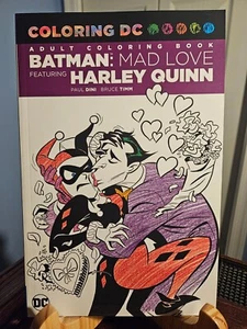 Coloring DC Batman Mad Love Coloring Book Trade Paperback DC Comics 2016 - Picture 1 of 2