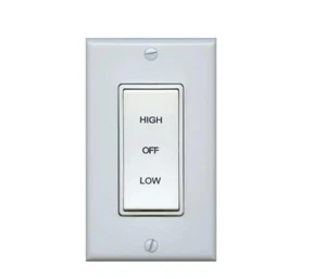 Interruptor de control de ventilador para toda la casa GAF Master Flow 2 velocidades - (paquete de 6) - Imagen 1 de 2