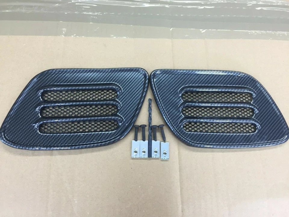 Gilera Runner ABS Carbon-Effect Radiator Vents - Image 1 of 2