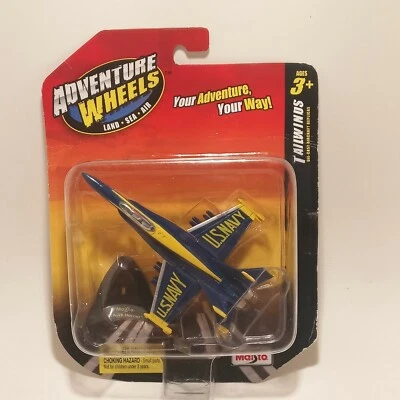 Maisto Adventure Wheels Tailwinds F/A-18 Blue Hornet 2011 réplica Marina de los Estados Unidos nuevo Foto 1 de 4