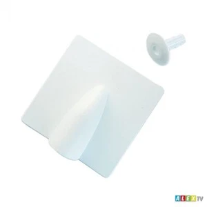 Kit Finitura Foro Cavo Interno ed Esterno Bianco Mattone Buster & Grommet Foro C... - Foto 1 di 3
