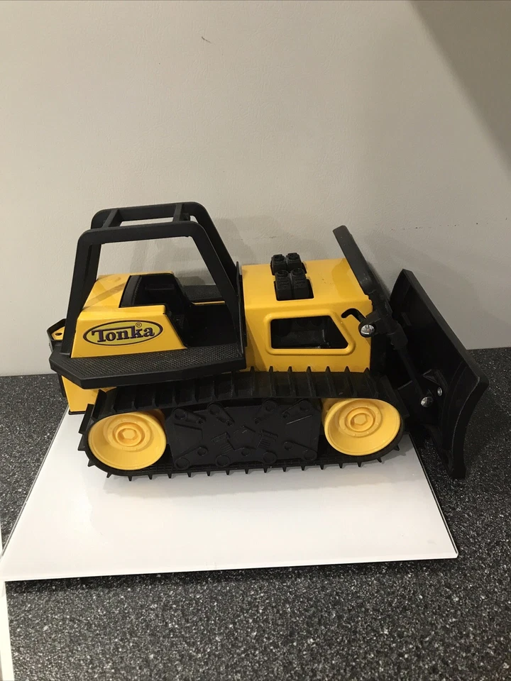 Tonka Truck Steal 推土机 #92961 2012 孩之宝 13 英寸 — 第 1/4 张图片