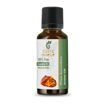 Amber Absolute Essential Oil 100% Pure Undiluted Therapeutic Grade 5ML-1000ML - Image 1 of 4