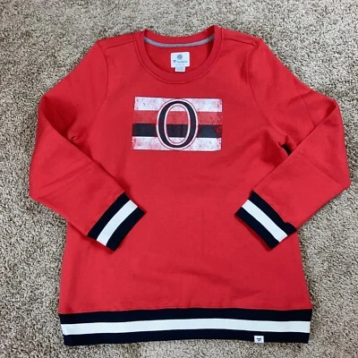 Ottawa Senators Womens XL Red Crew Neck Sweater New  - Image 1 of 4