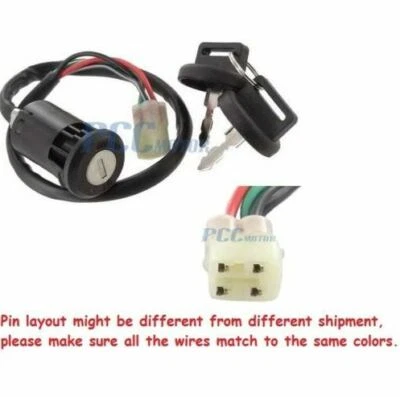 HONDA TRX450ER 2007-09 2012 SPORTRAX TRX450R Ignition Key Switch ATV U KS43 Foto 1 de 2