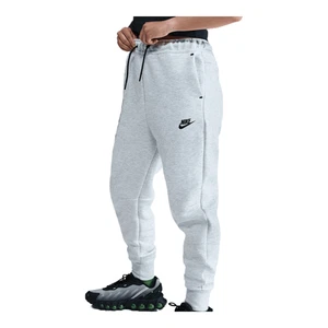 Nike Sportswear Tech Fleece Girls' Joggers (Extended S) (Light Grey) - Picture 1 of 1