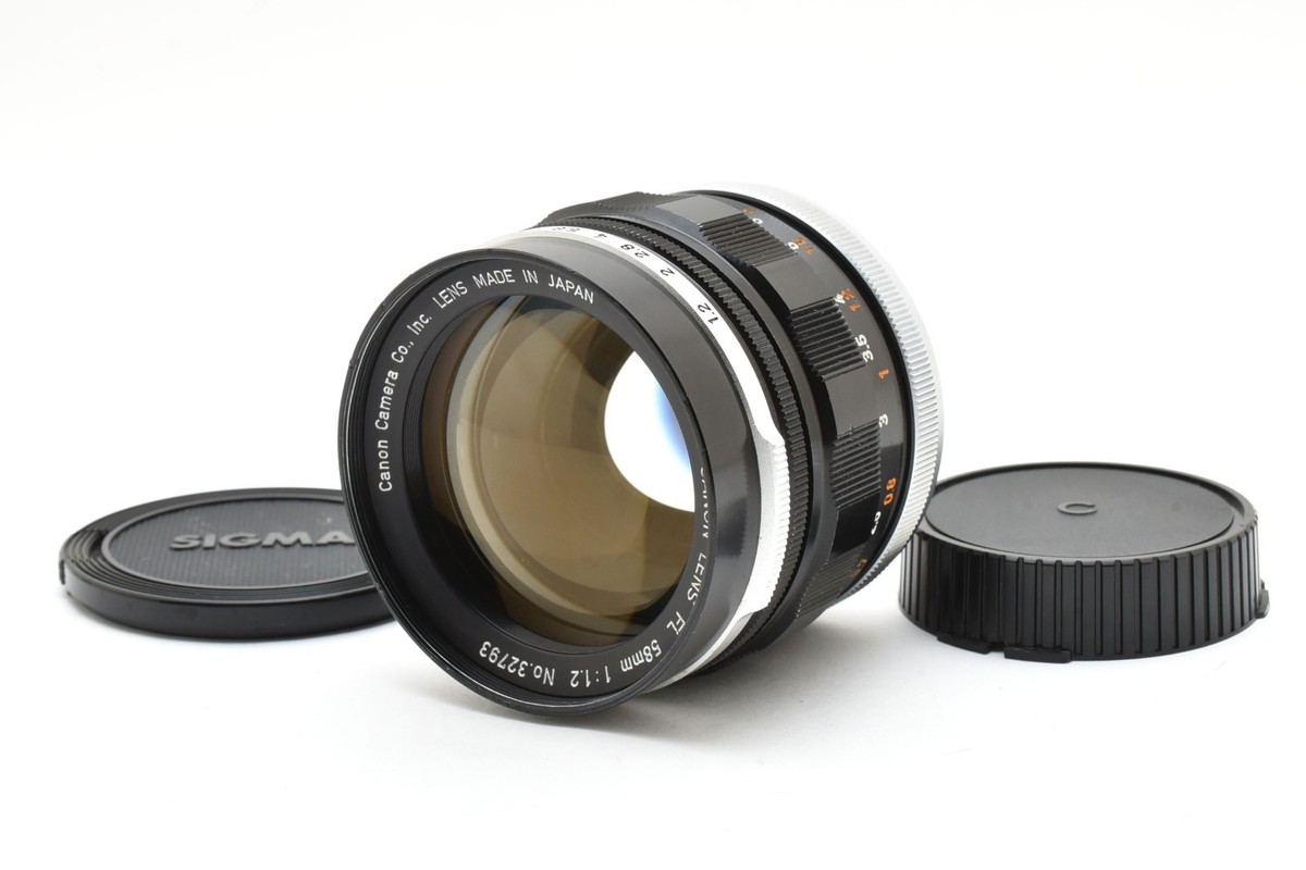 Canon FL f/1.2 Camera Lenses 58mm Focal for sale | eBay