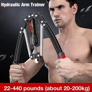Heavy Duty Arm Chest Twister Hydraulic Power Expander Muscle Stretcher Trainer - Picture 1 of 16