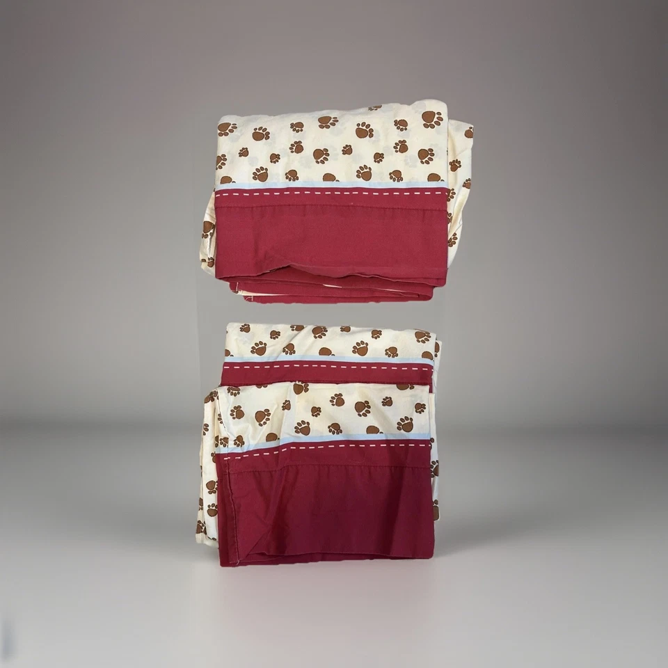 Woolrich Kids Double Big Bear Campground Coordinating Flat Sheet & 2 Pillowcases - Image 1 of 4