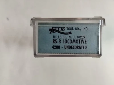 Vintage N Scale Atlas RS-3 Undecorated Light Gray  DC - Image 1 of 4