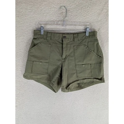 Pantalones Cortos Carga Mountain Hardwear Para Mujer Talla 8 Verde Caqui Senderismo Camping Pesca Foto 1 de 4