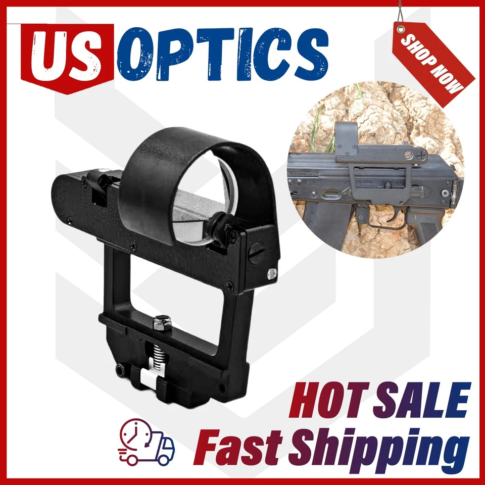OKP7 Green Dot Sight Russian Reflex Sight Side Clip Reticle For Hunting Dovetail