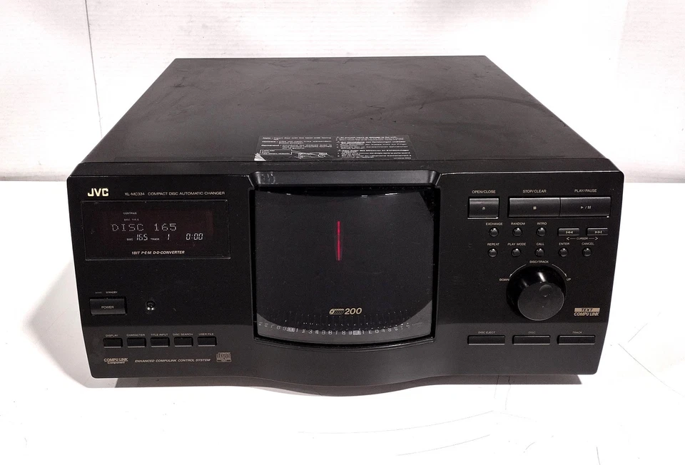JVC XL-MC334 Vintage 200 Count Compact Disc Automatic Rotary CD Changer - Image 1 of 4