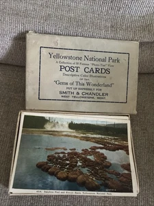 Smith Chandler Box of 50 Postcards YELLOWSTONE National Park Photo Tiny - Picture 1 of 5