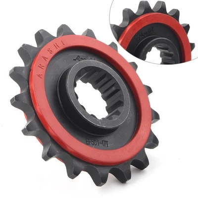 Roda dentada dianteira 17T motor corrente acionamento BMW S1000RR 12-18 13 14 15 16 17 - Imagem 1 de 4