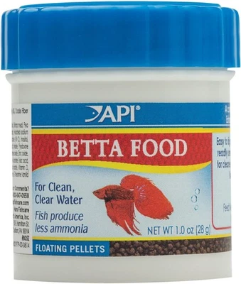 Contenedor de pellets de comida para peces API BETTA FOOD de 0,78 onzas Foto 1 de 2