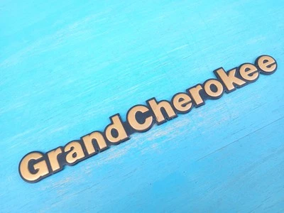 Jeep Grand Cherokee Limited ZJ 1993-1995 OEM insignia emblema de fábrica - guardabarros Foto 1 de 3