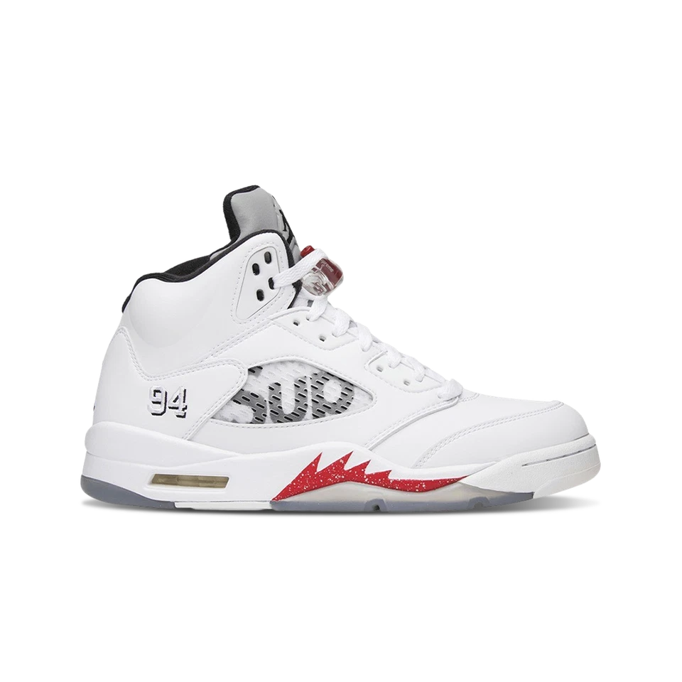 Jordan 5 x Supreme Retro Blanco Foto 1 de 1