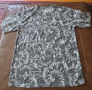 T-shirt uomo Badgers grande grigiastra nuova - Foto 1 di 3